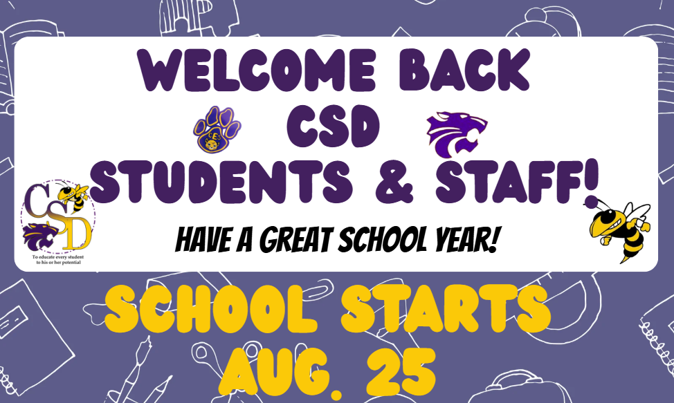 welcome back to students aug 25