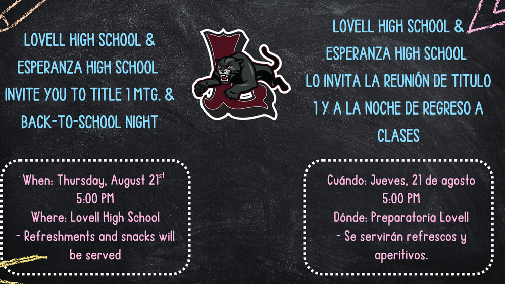Back to School Flyer