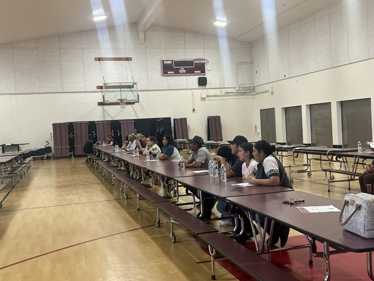 Our Families were attentive to learn!
