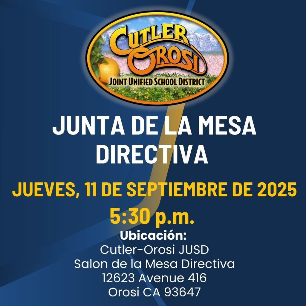 9-11 Board Meeting Flyer - spanish