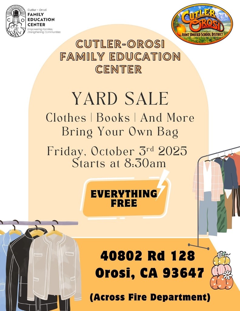 Yard Sale- English