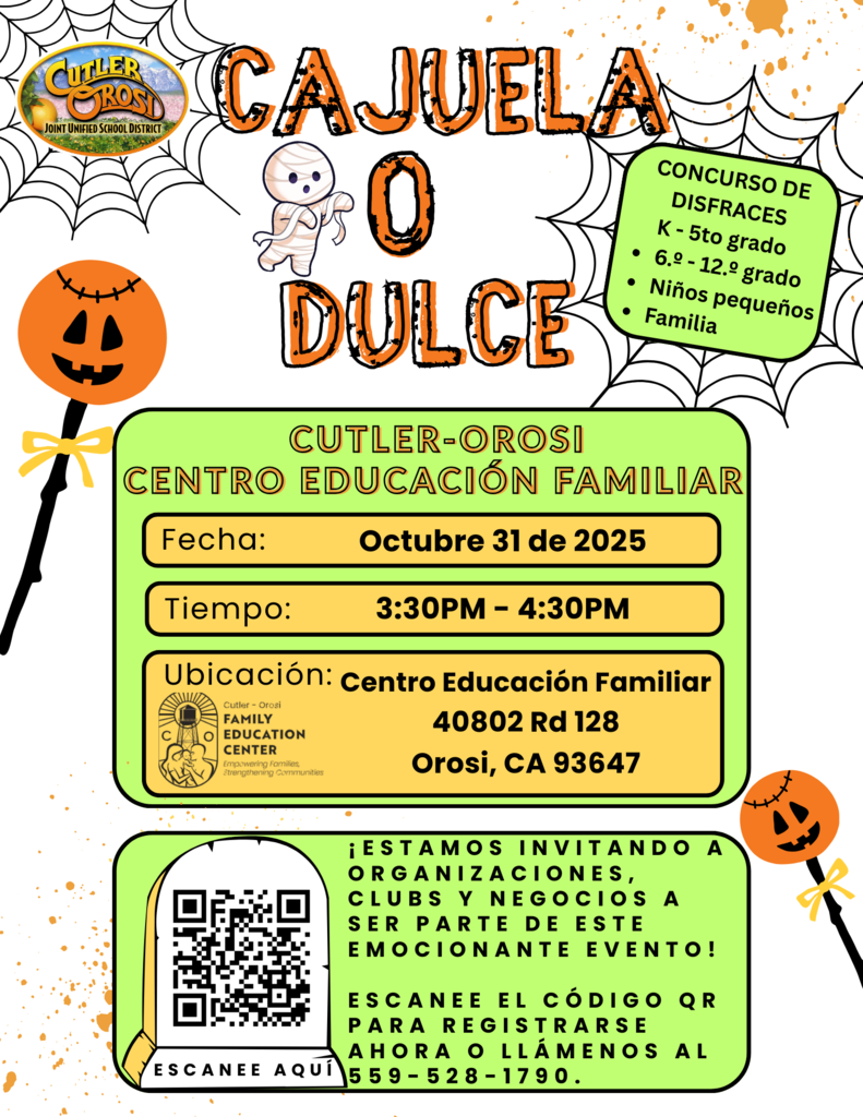 Trunk or treat-spanish