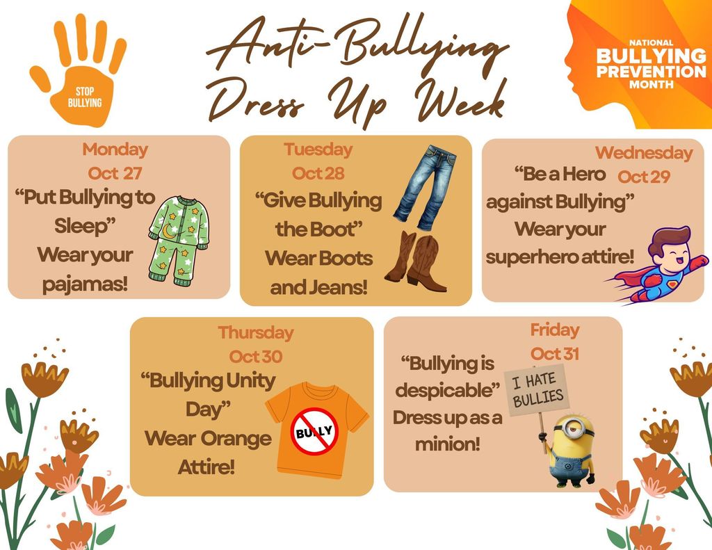 Anti-Bullying Dress Up Week