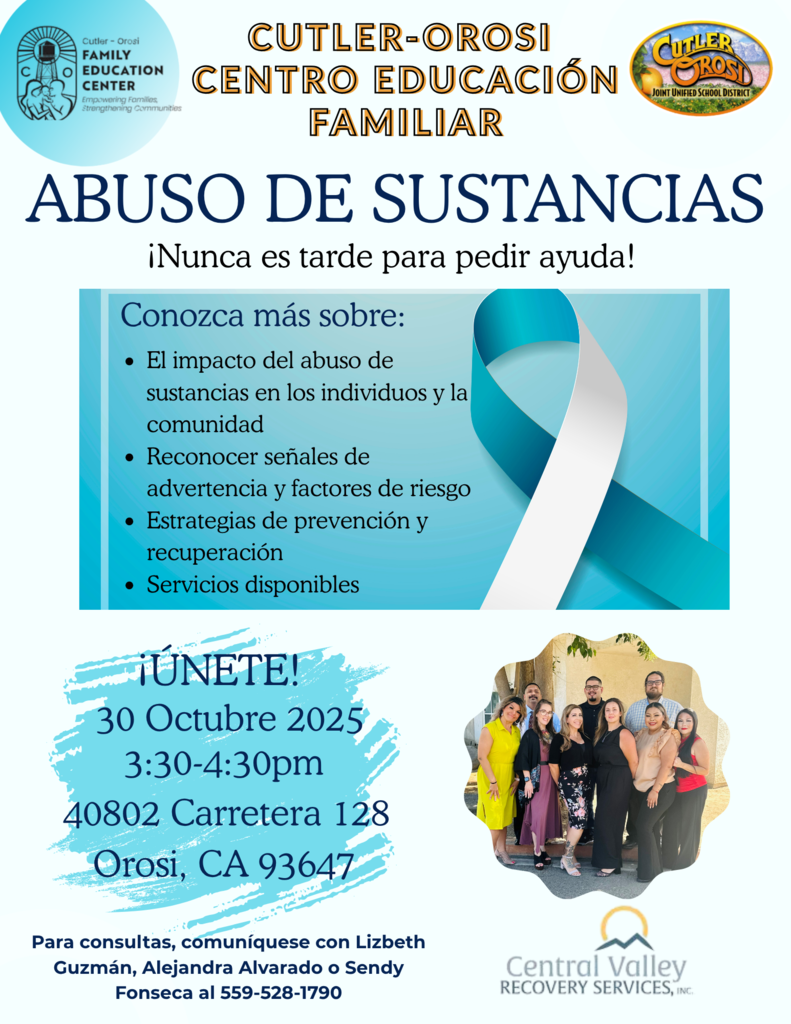Substance Abuse-Spanish Flyer