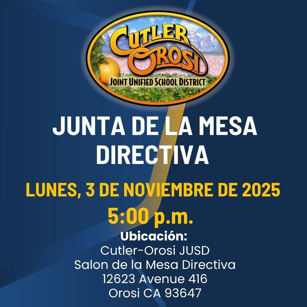 Board Meeting Flyer - Spanish