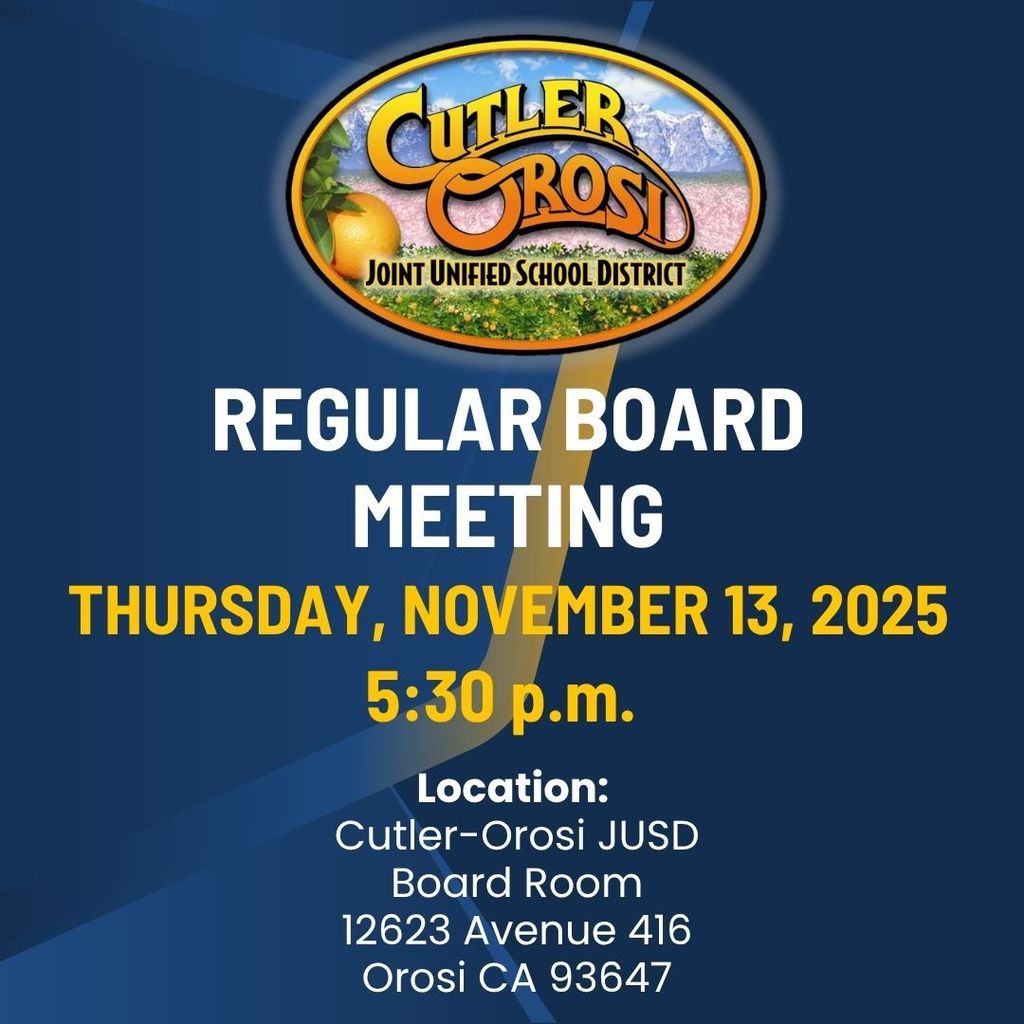 Board Meeting Flyer - English