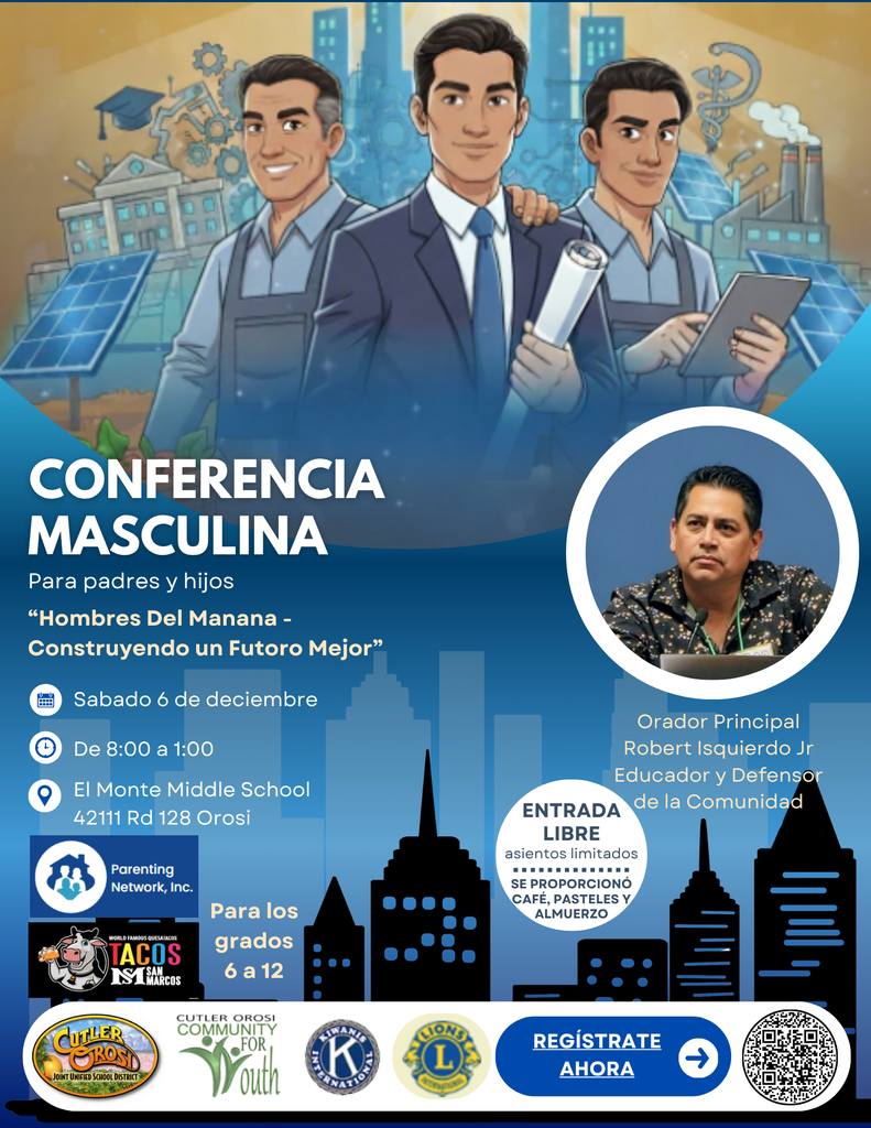 Men's Conference Flyer Spanish