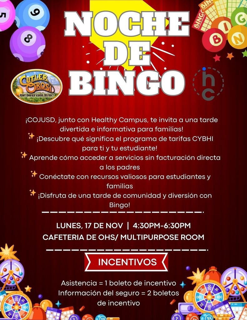 Noche de Bingo