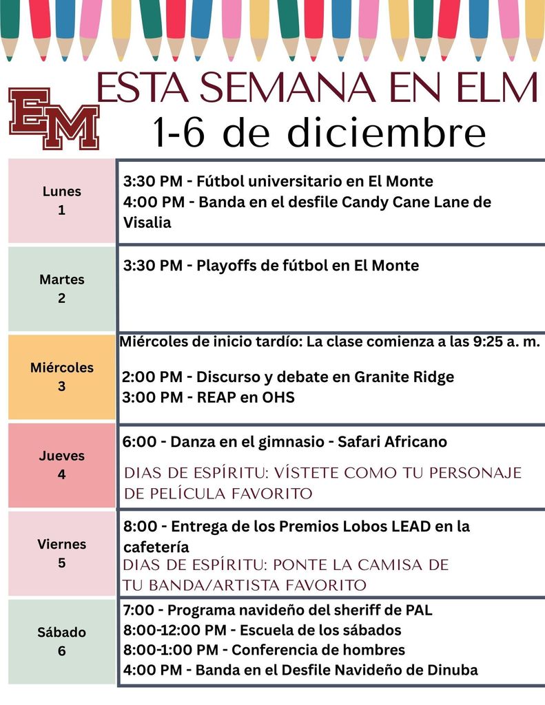 Esta Semana en ELM