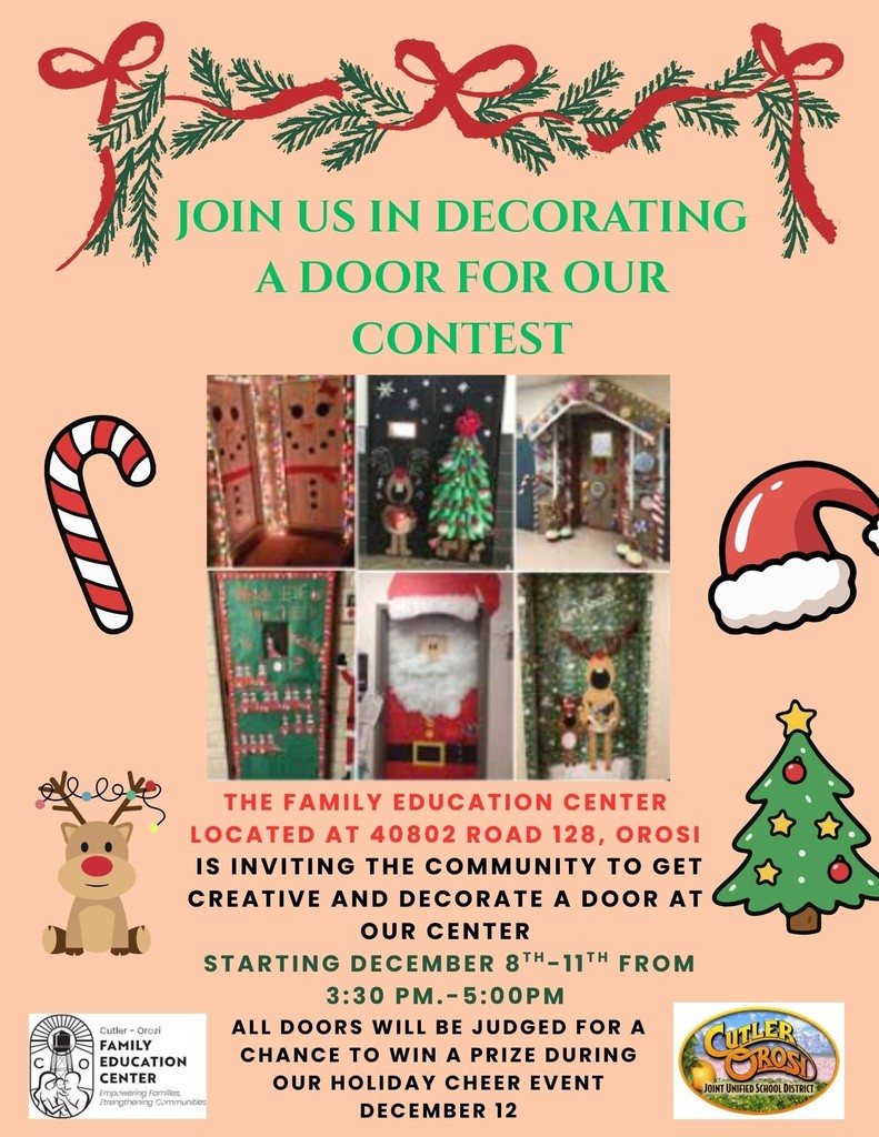 Door Decorating contest-flyer