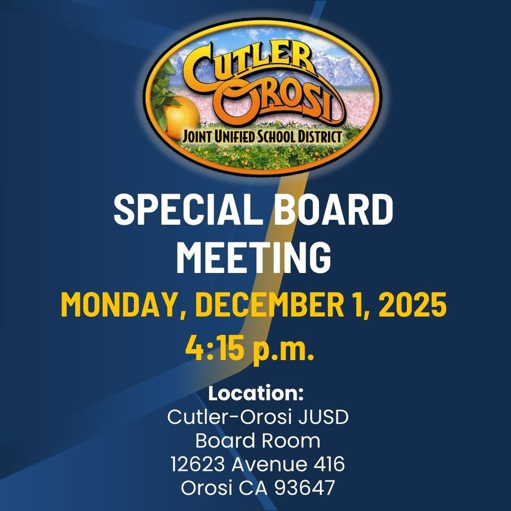 Board Meeting Flyer - English