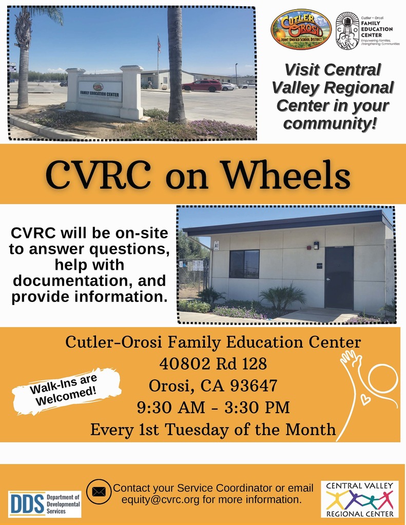 Cutler-Orosi CVRC on Wheels