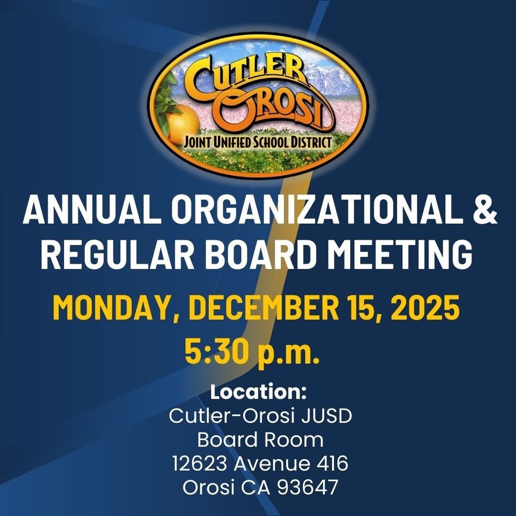 Board Meeting Flyer - English