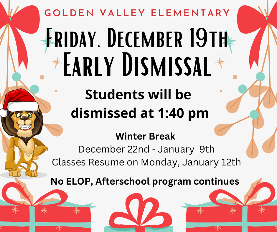 English winter break notice