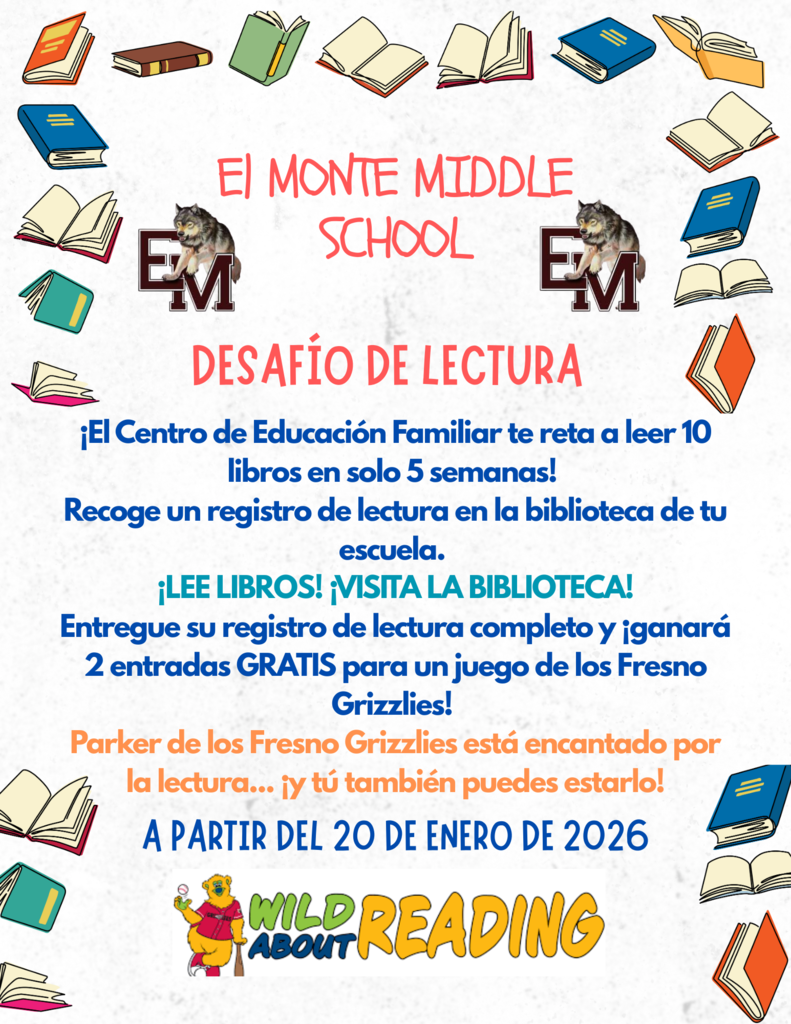 Reading Challenge- spanish