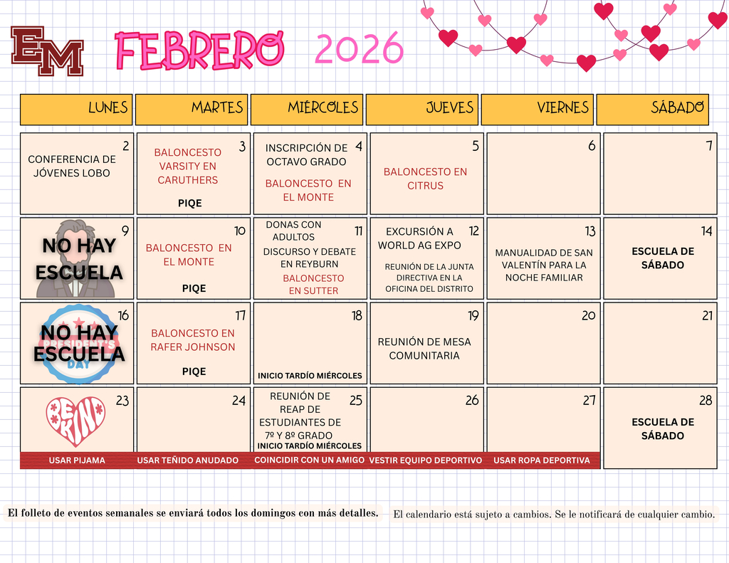 Calendario