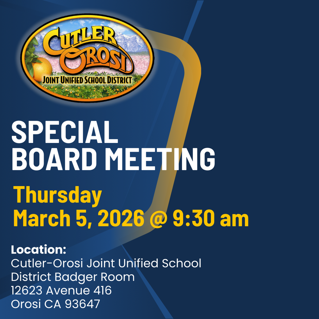 Board Meeting Flyer - English