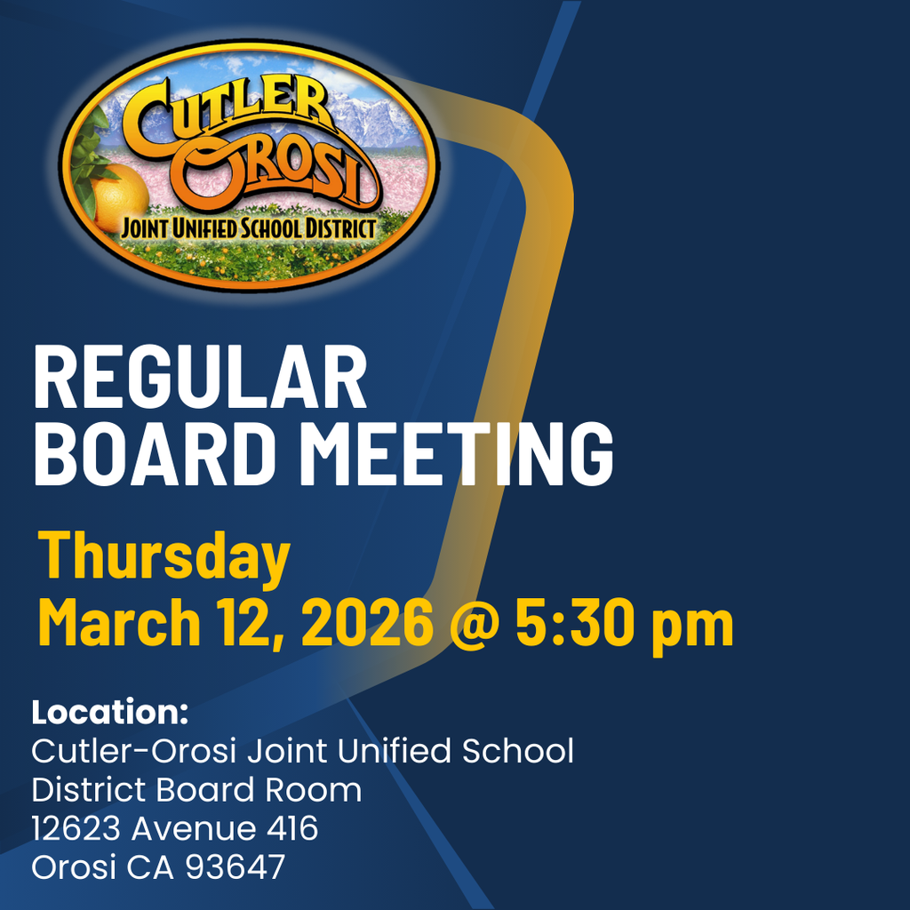 Board Meeting Flyer - English