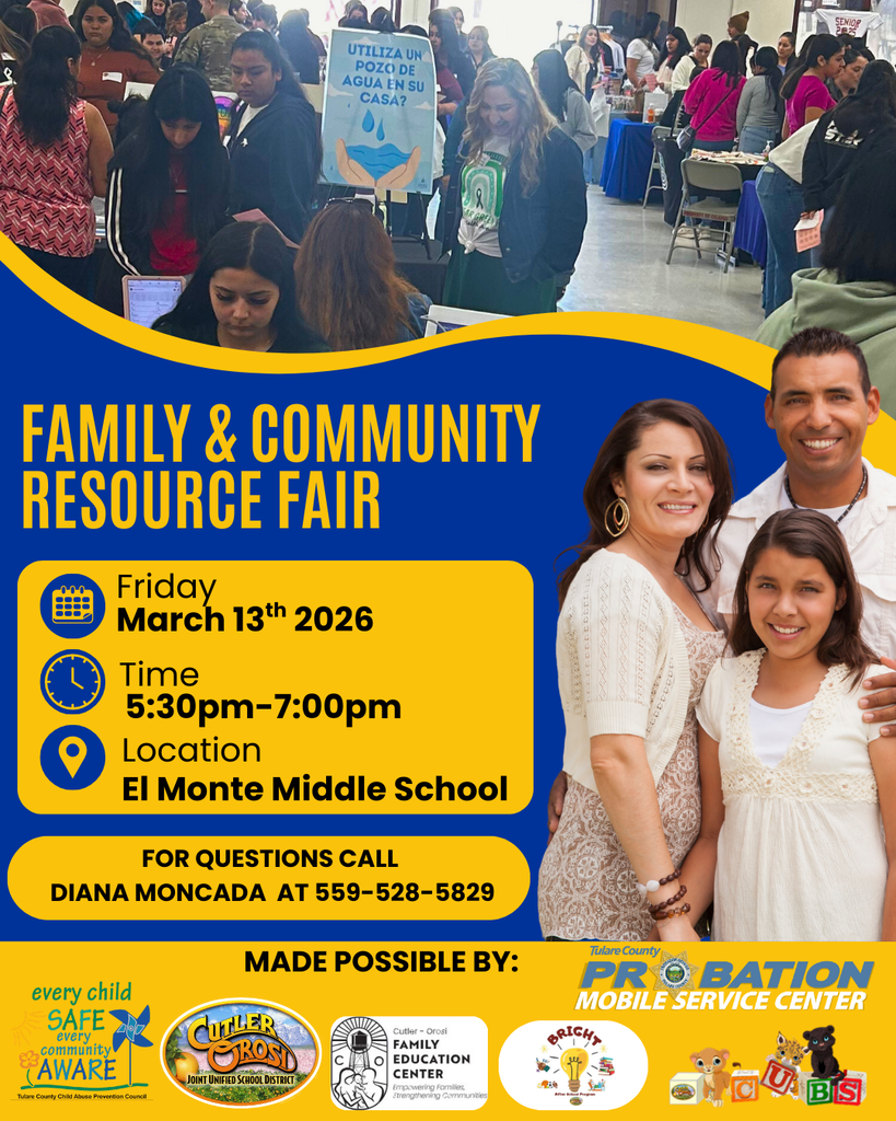 Resource Fair Flyer