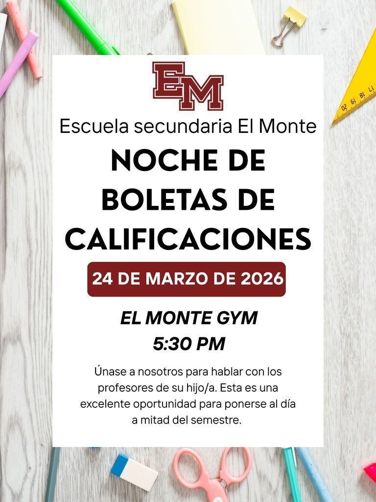 Noche de Boletin de Calificaciones