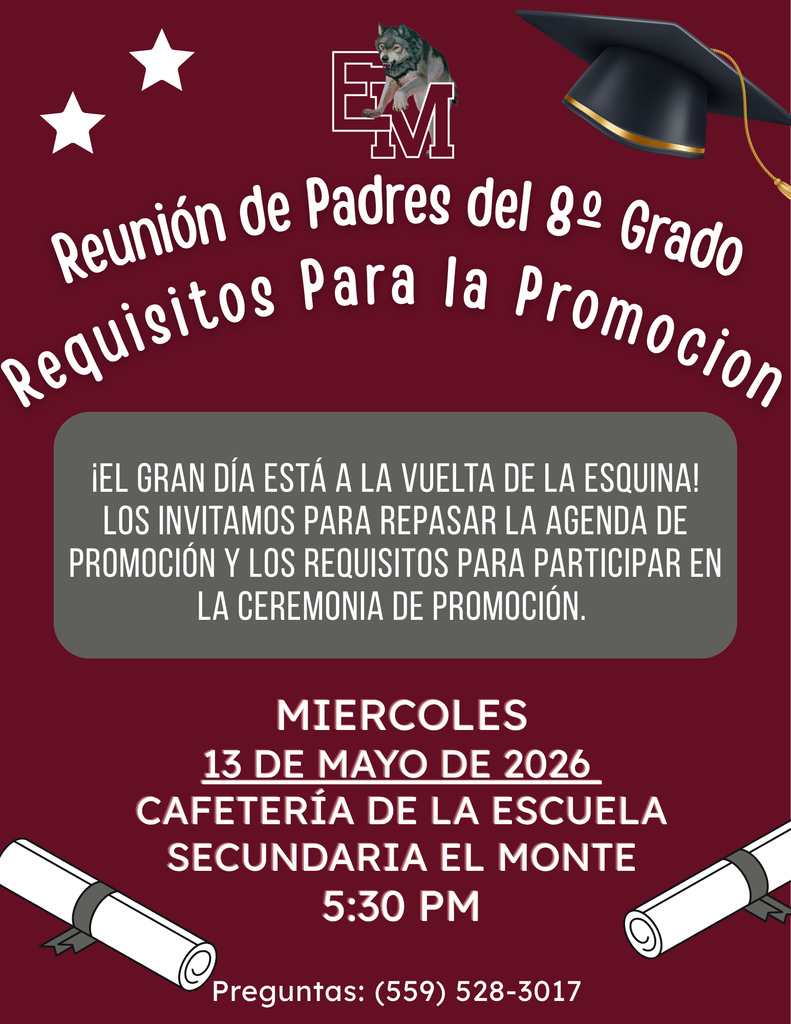 Reunion de Padres del 8 Grado