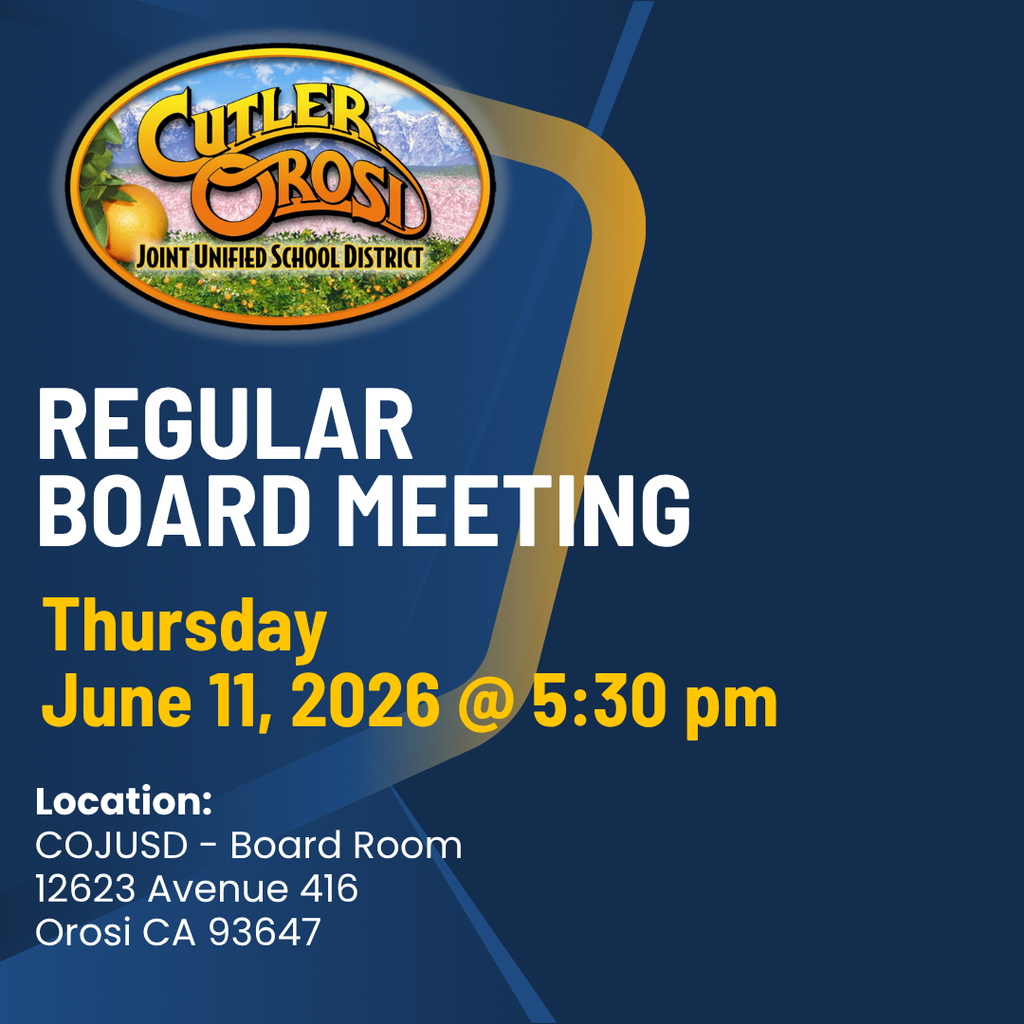 Board Meeting Flyer - English