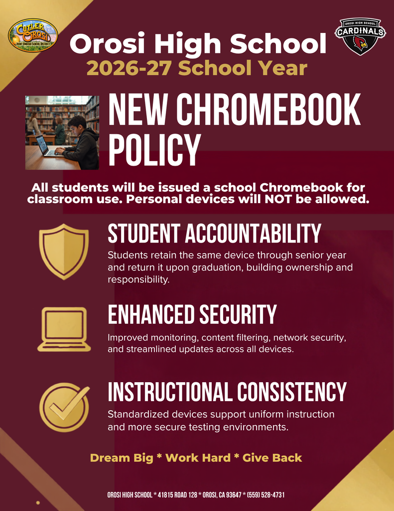 Chromebook Policy