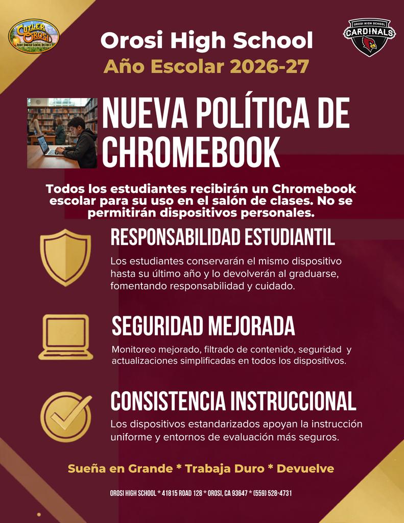 Chromebook Policy