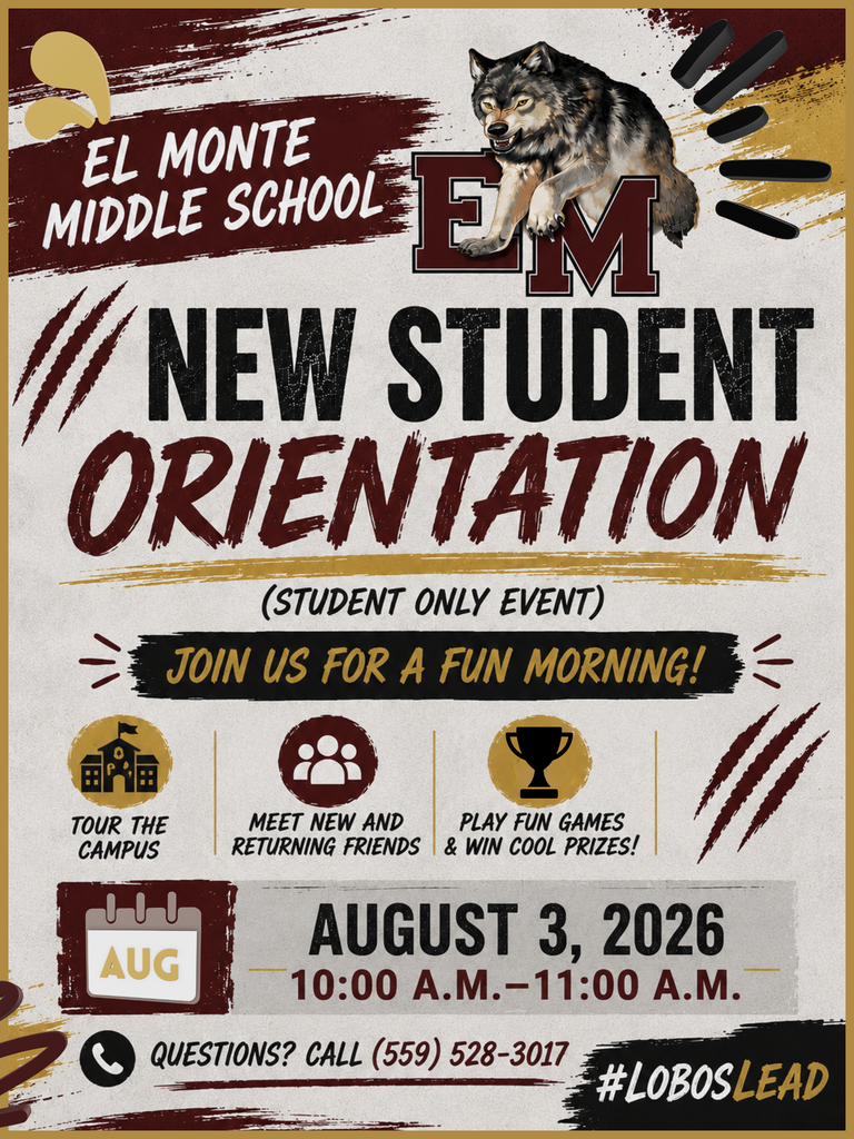 New Student Orientation - English Flyer 