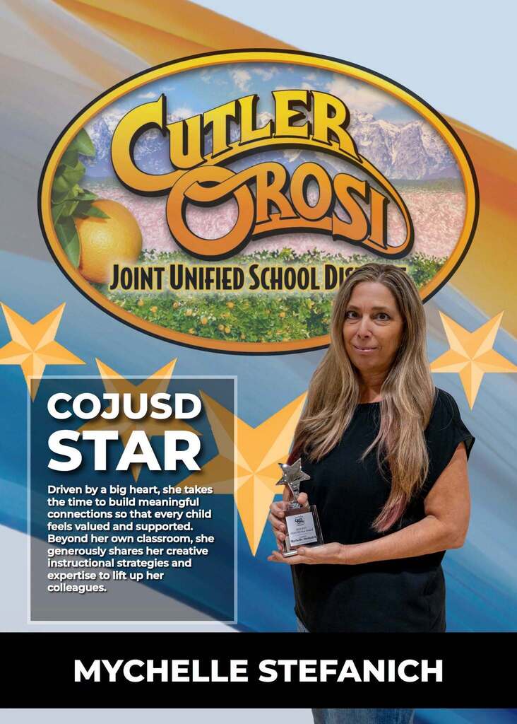 COJUSD STAR: Mychelle Stefanich! ⭐