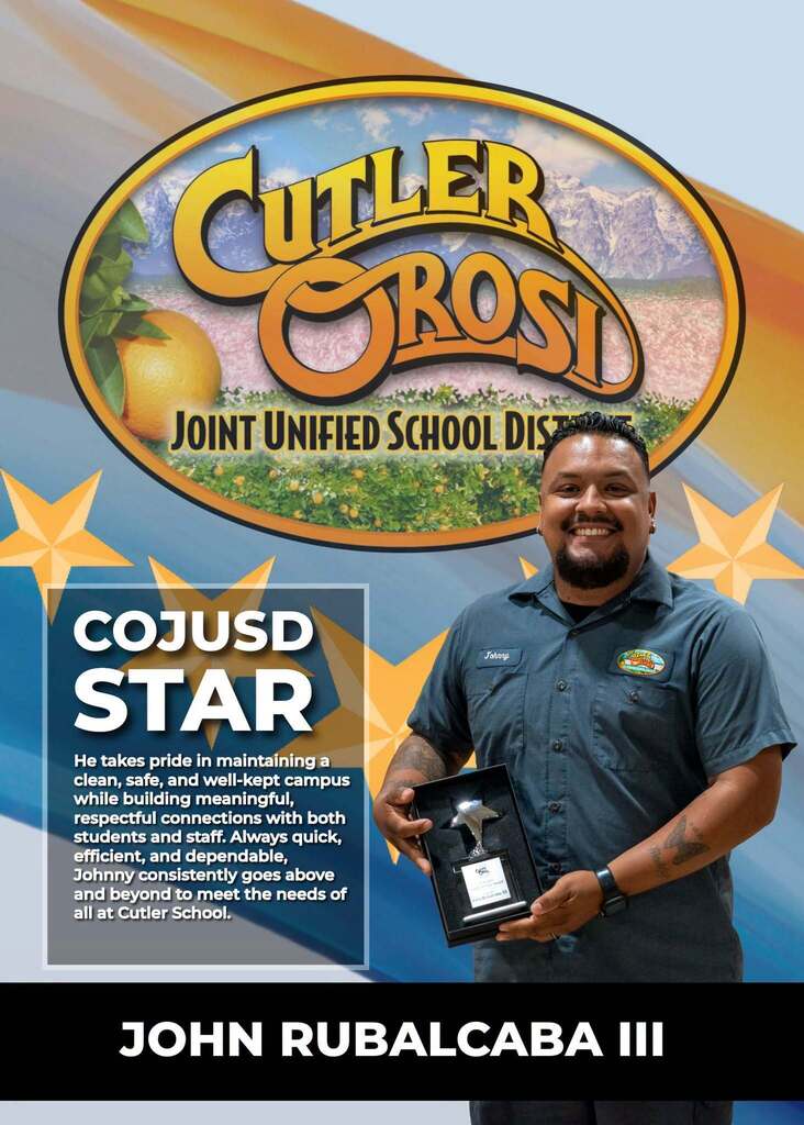 COJUSD STAR: John Rubalcaba III!⭐