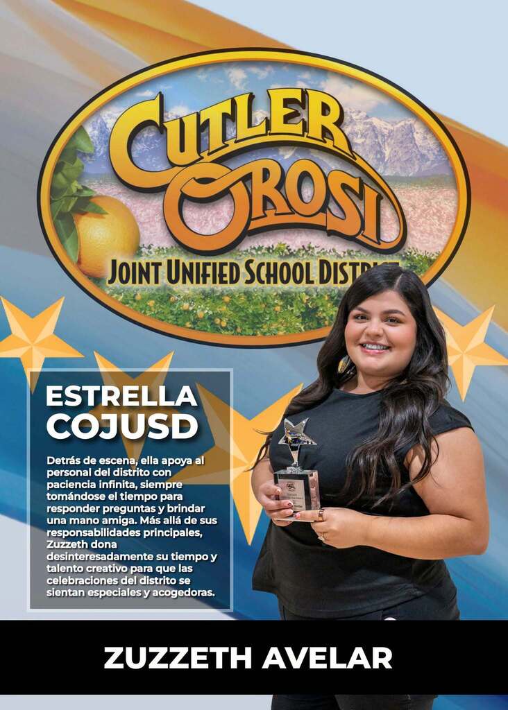 COJUSD STAR: Zuzzeth Avelar!⭐
