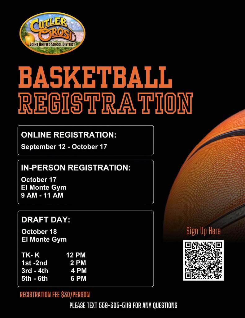basketball registration