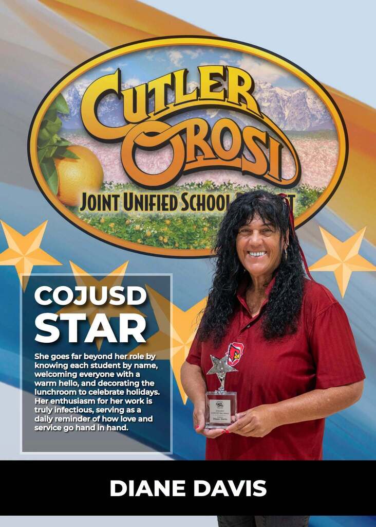 COJUSD STAR: Diane Davis!⭐