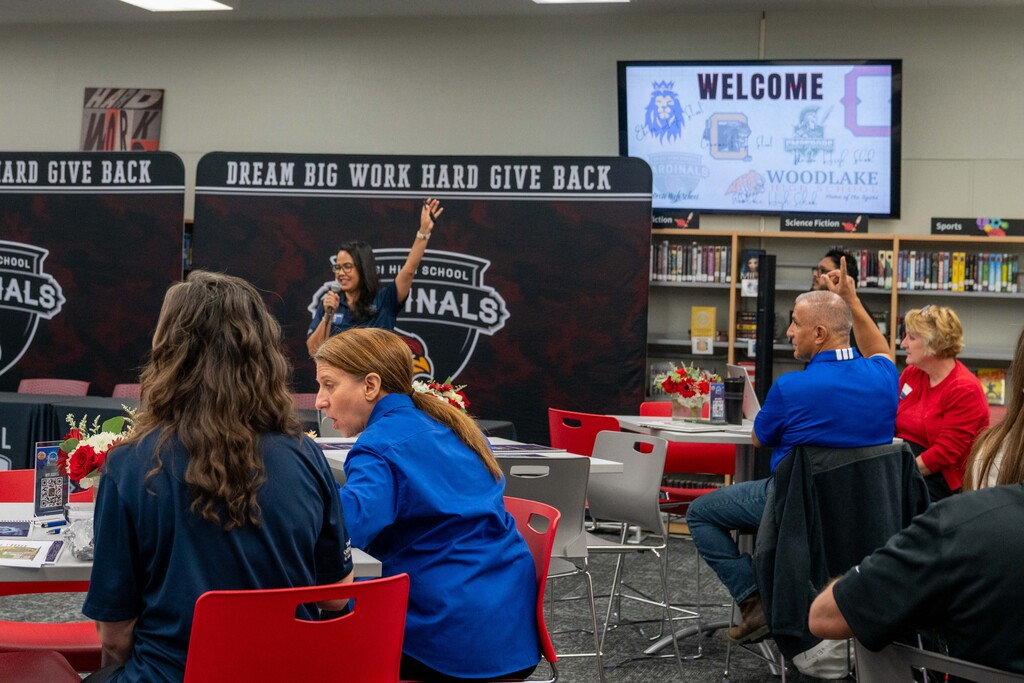 Introductions at the secondary redesign hosted by OHS 