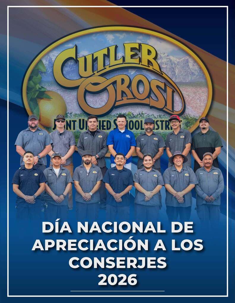 COJUSD national custodian appreciation day featuring the team in spanish
