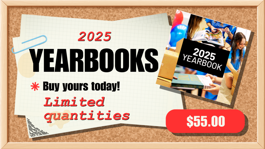 2025 yearbook flyer