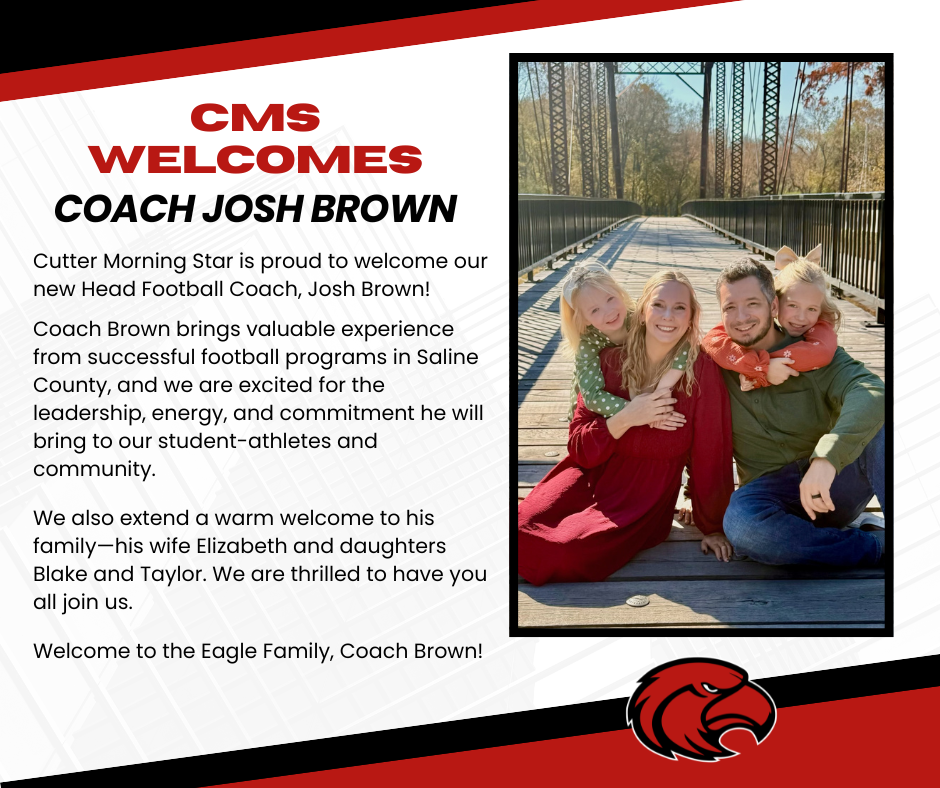 Cutter Morning Star, Eagles, Staff, Join our team, CMS