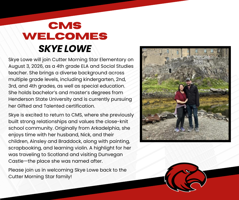 Cutter Morning Star, Eagles, Staff, Join our team