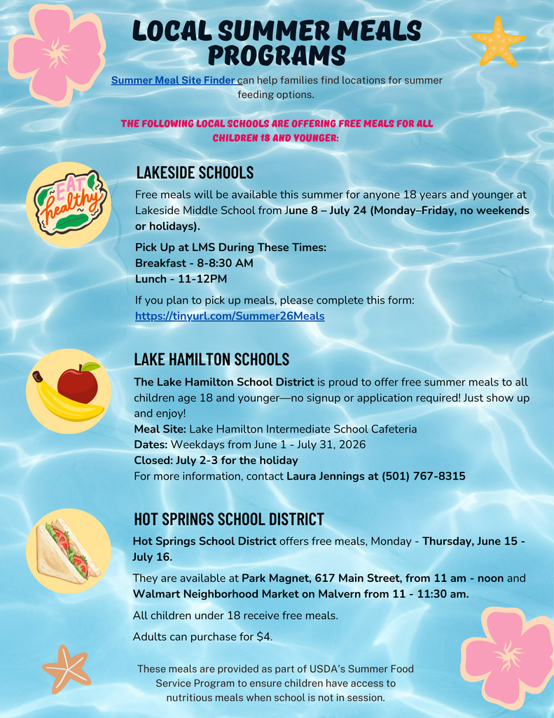 Summer Meals Programs