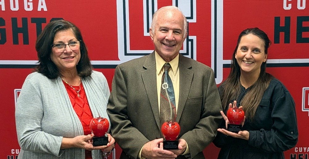 Board Members Maria Scali Eder, Mark Dobbins, and Stephanie Prause.
