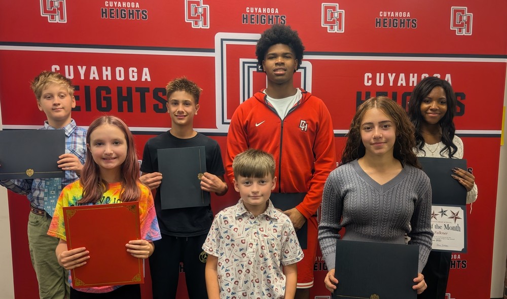 October Students of the Month