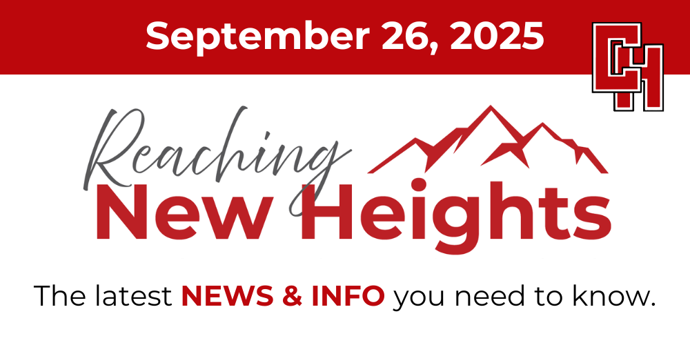 Reaching New Heights | September 26, 2025