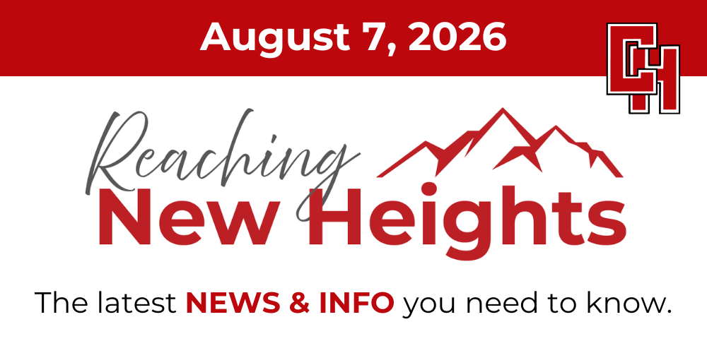 Reaching New Heights August 7, 2026