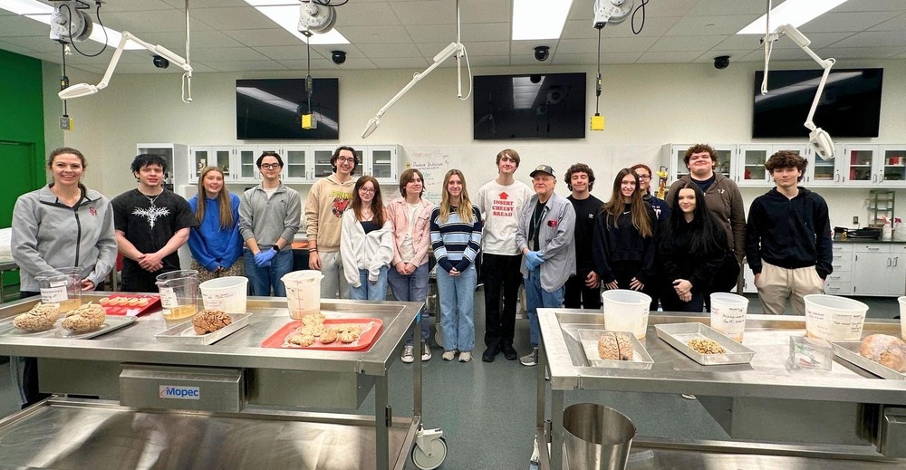 Psychology class on field trip