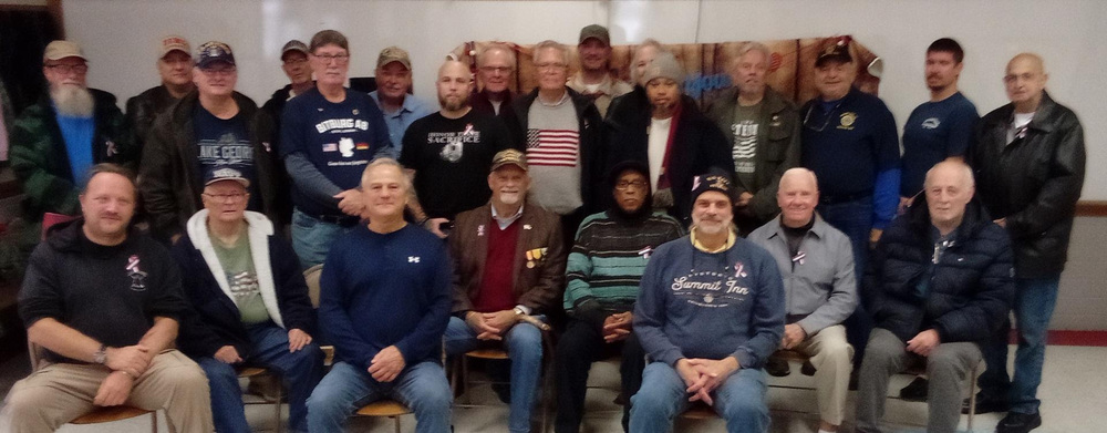 Veterans who attended the program at CHES