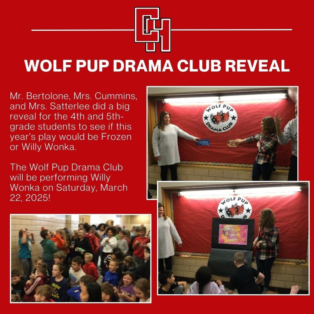 Wolf Pup Drama Club Reveal