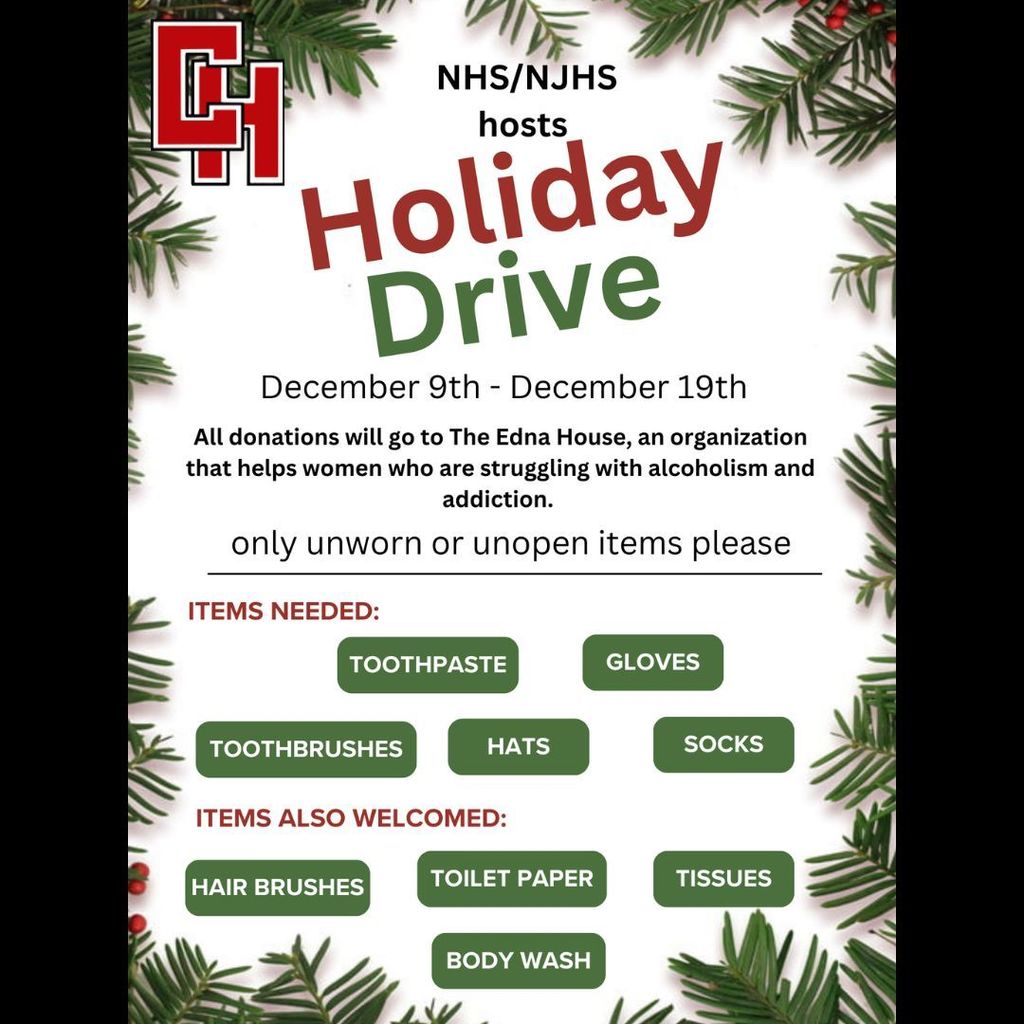 Holiday Drive Flyer