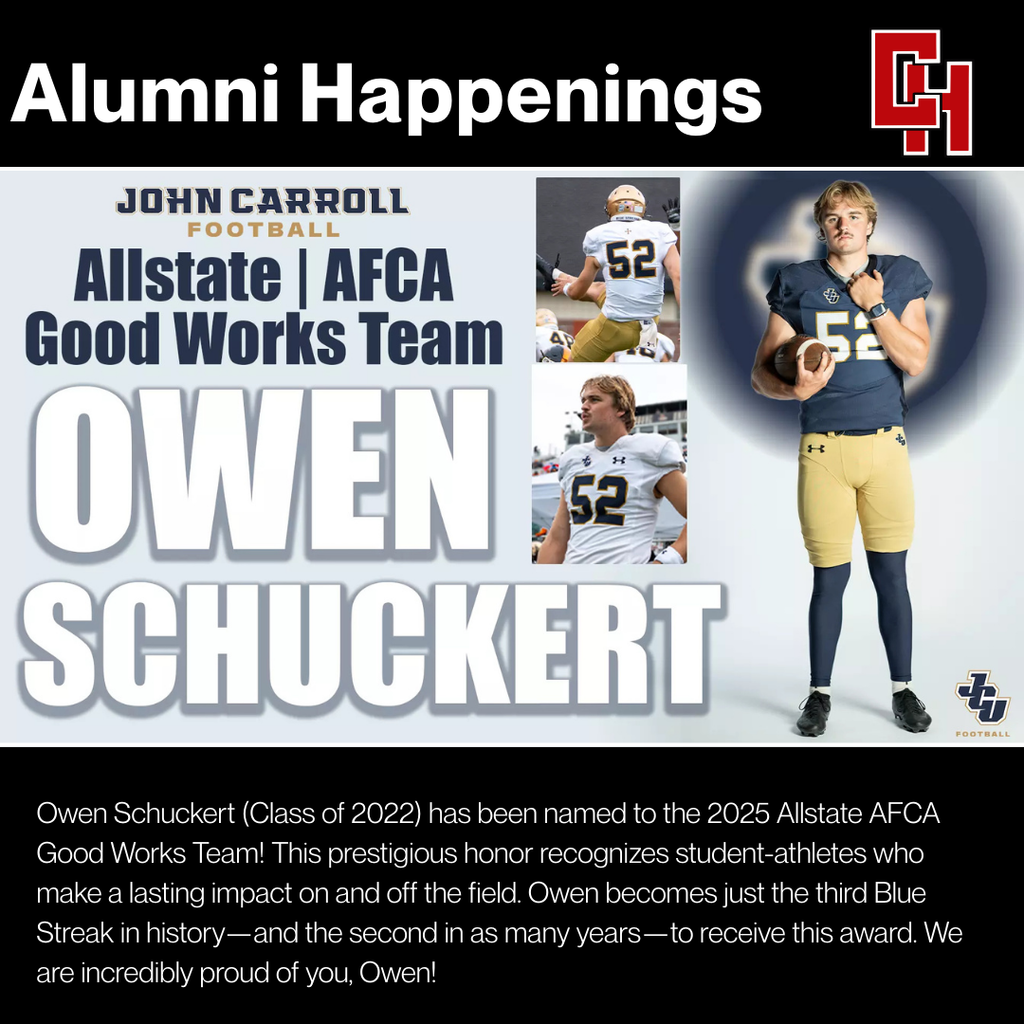 Congrats to CHS class of 2022 graduate Owen Schuckert! 🎉