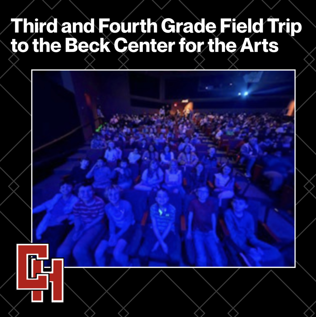 On Thursday, March 26, the third and fourth grade classes went to Beck Center for the Arts to see the youth theater production of James and the Giant Peach the Musical. The students had a great time at the show and enjoyed the experience of live theater. We are very grateful to the Music Boosters for providing us the opportunity to attend this field trip. f